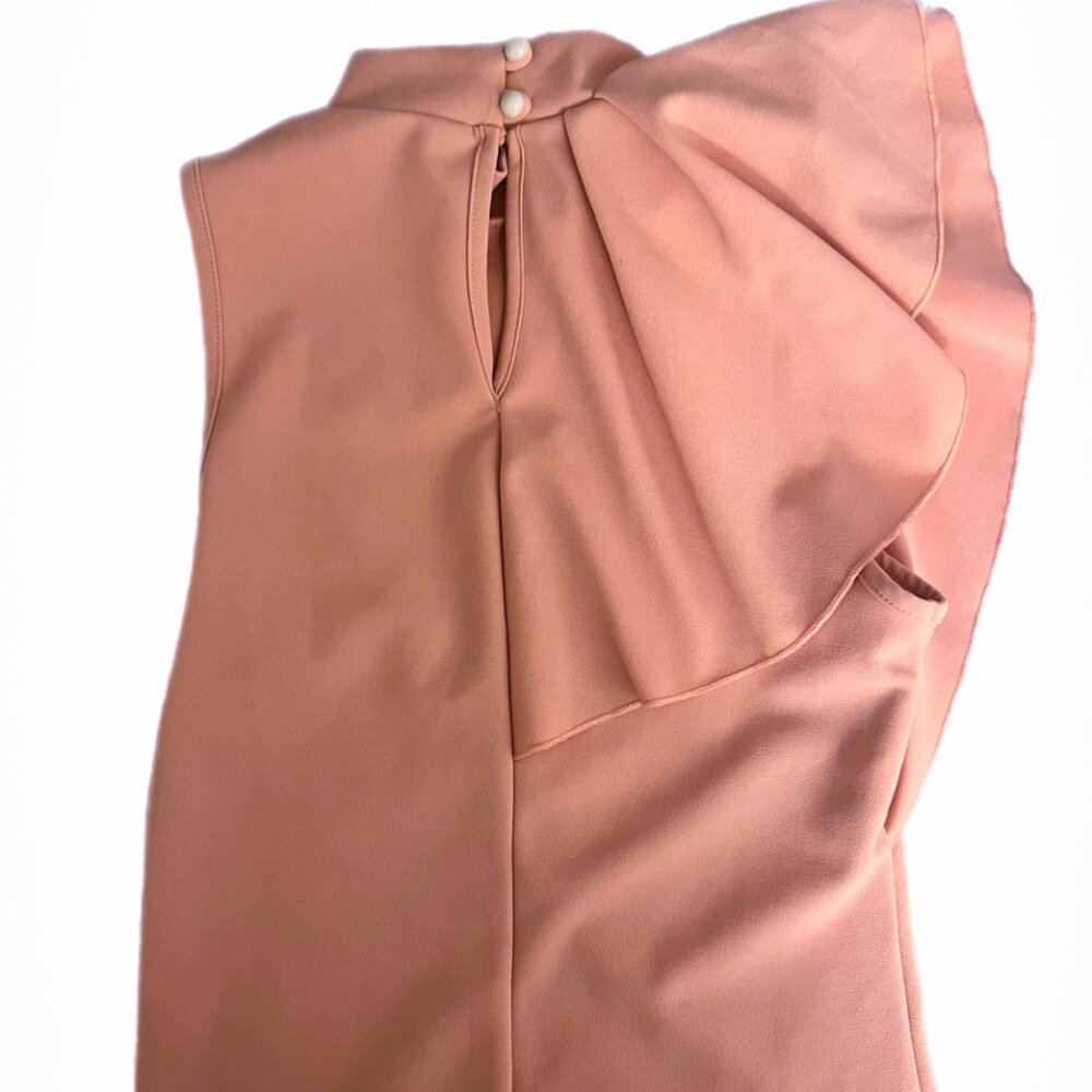 Blush Ruffle Blouse - Picture 2 of 2